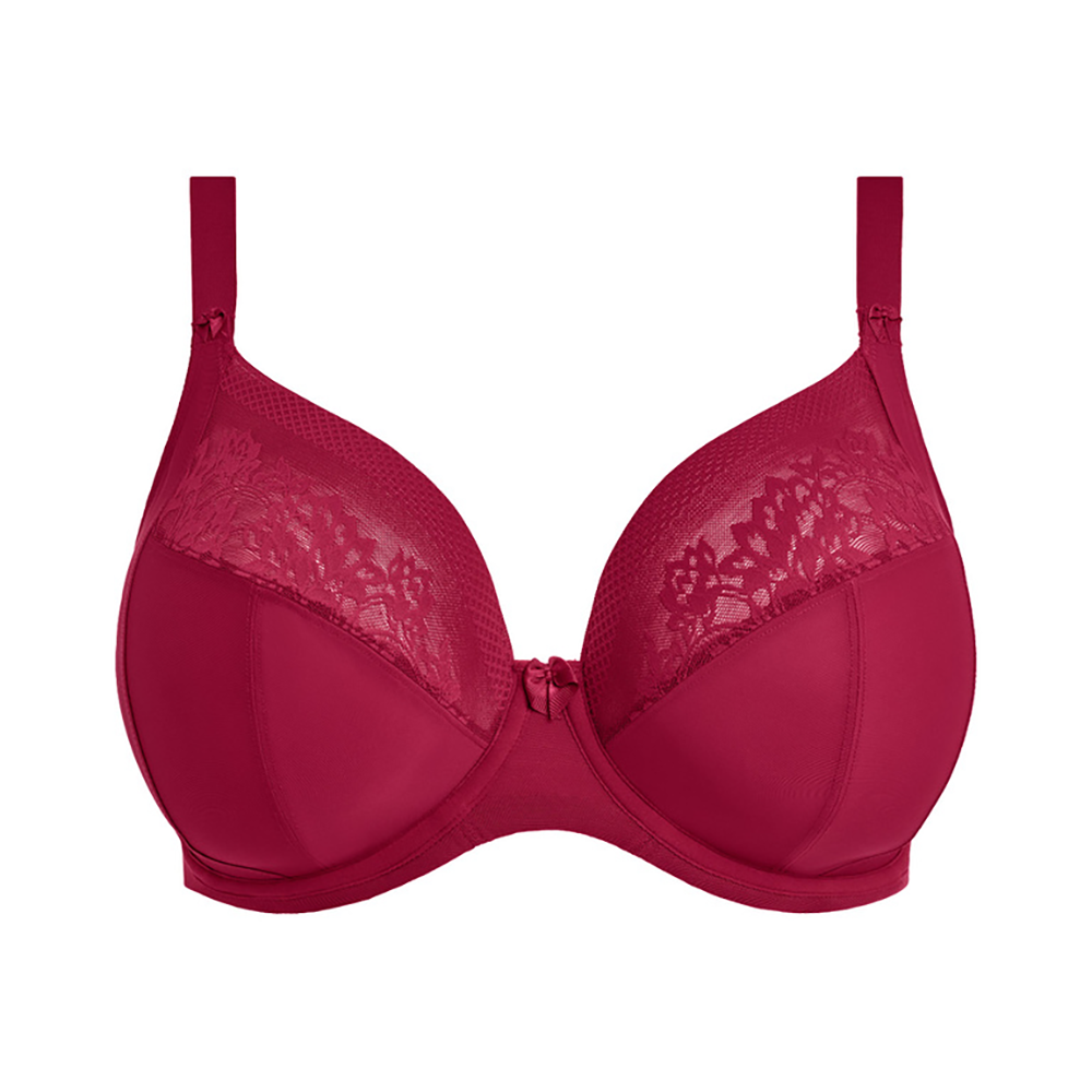 Nerina Underwire Plunge Bra Rouge