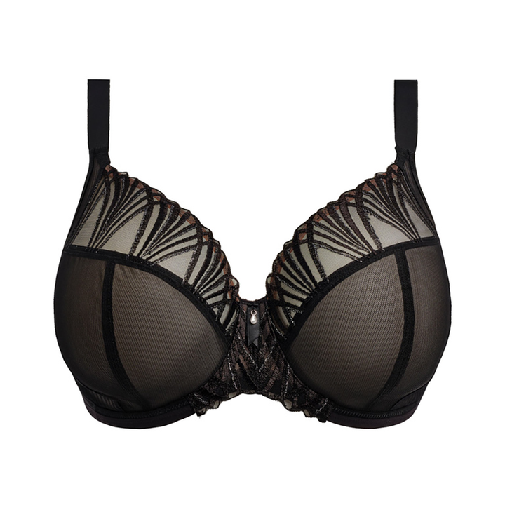 Reja Underwire Plunge Bra Black