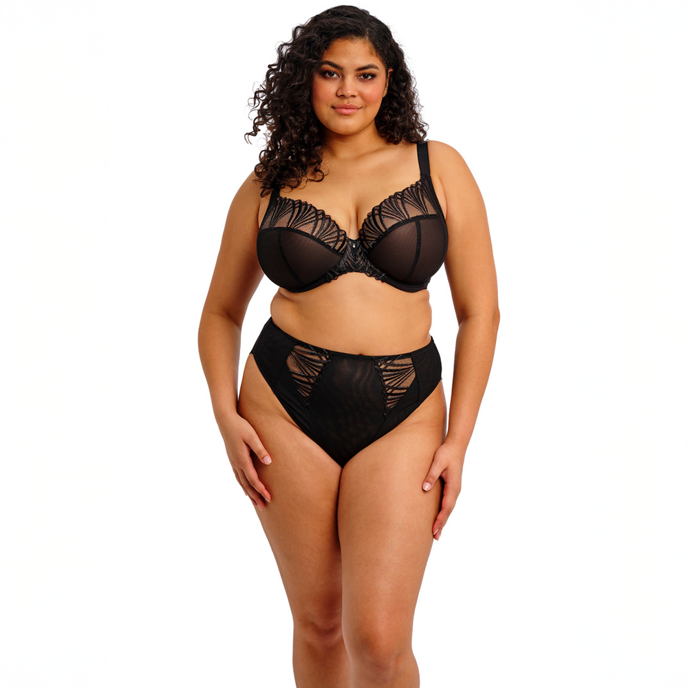 Reja Underwire Plunge Bra Black
