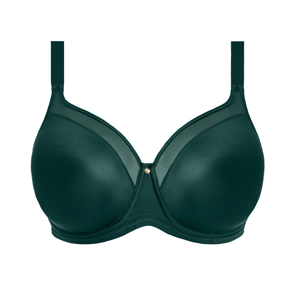 Smooth Underwire Non Padded Bra Deep Emerald