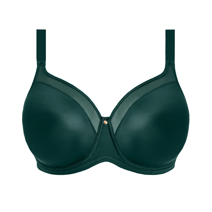 Smooth Underwire Non Padded Bra Deep Emerald