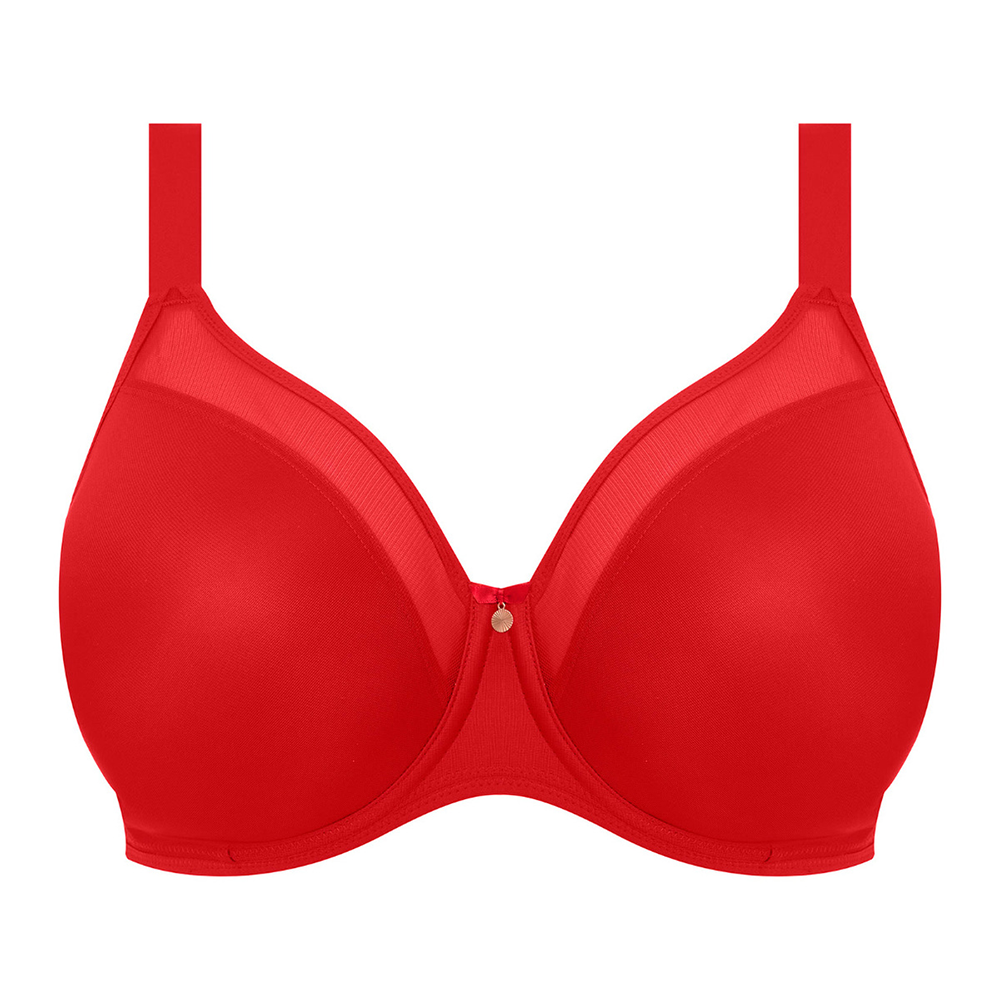 Smooth Underwire Molded Non Padded Bra Haute Red