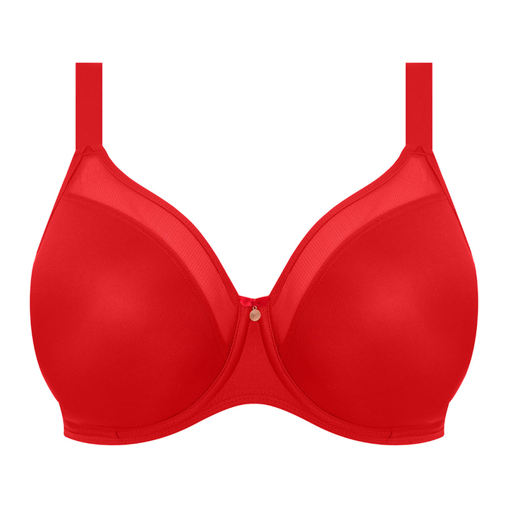 Smooth Underwire Molded Non Padded Bra Haute Red