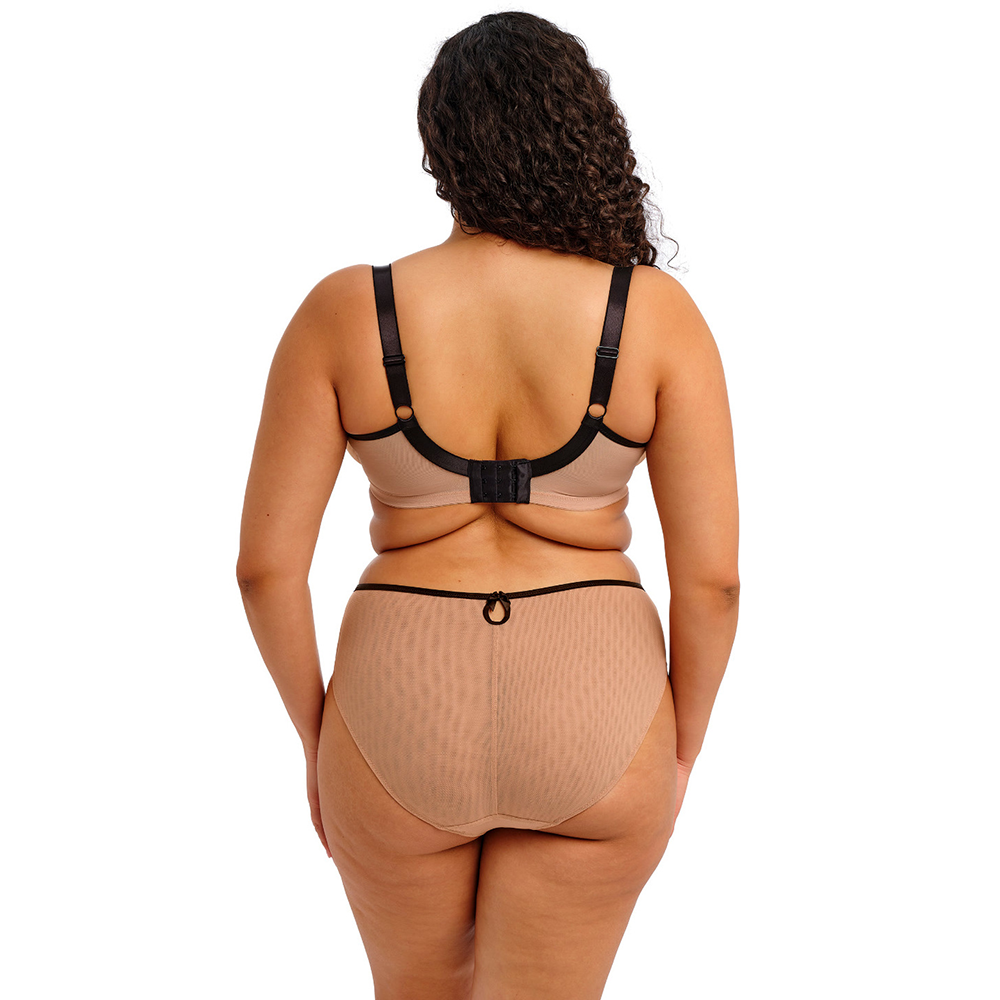 Teagan High Leg Brief Cafe Au Lait