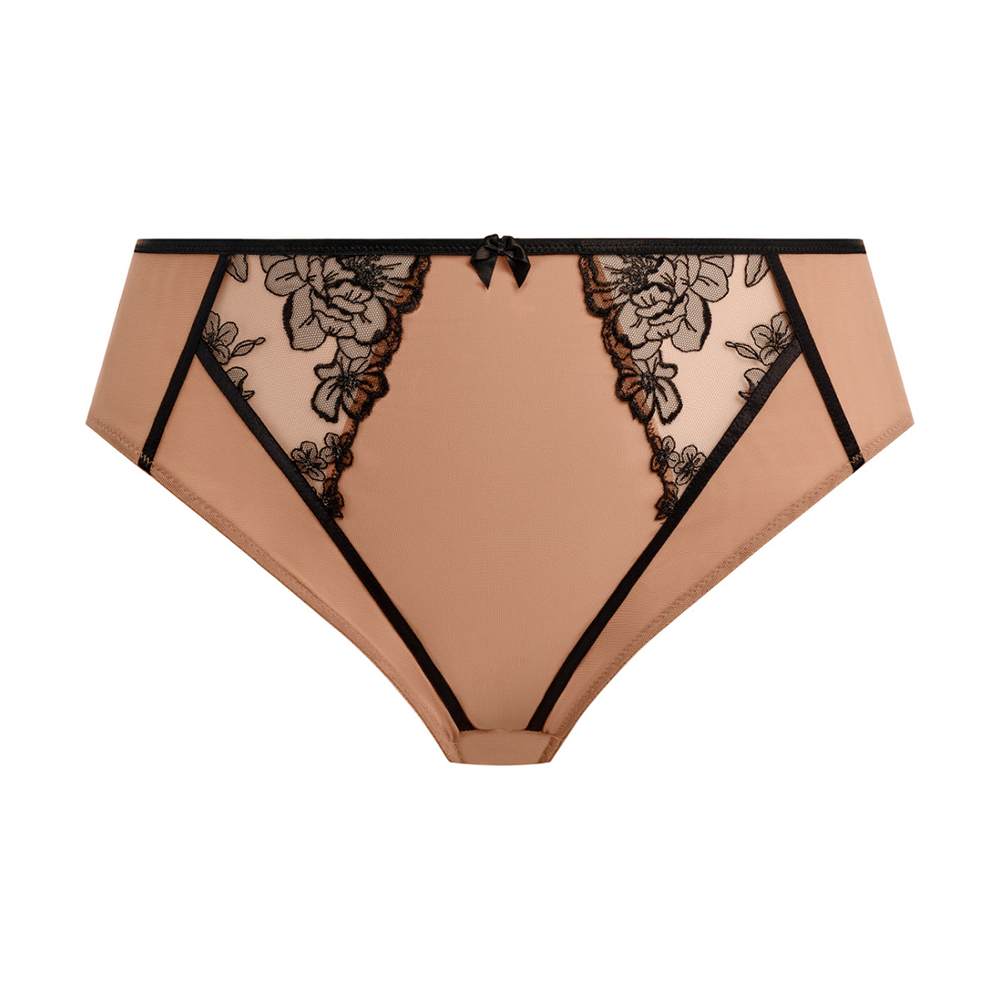 Teagan High Leg Brief Cafe Au Lait