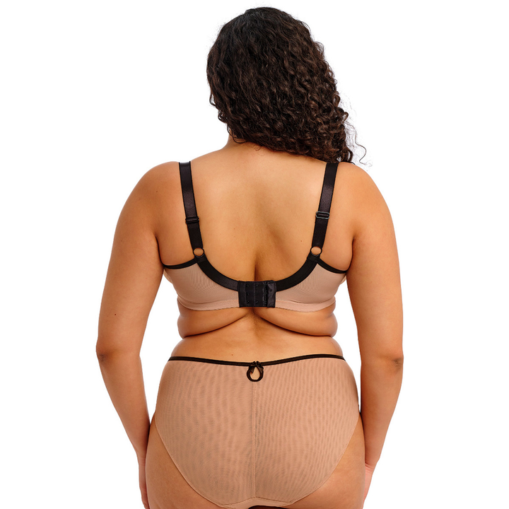 Teagan Underwire Plunge Bra Cafe Au Lait