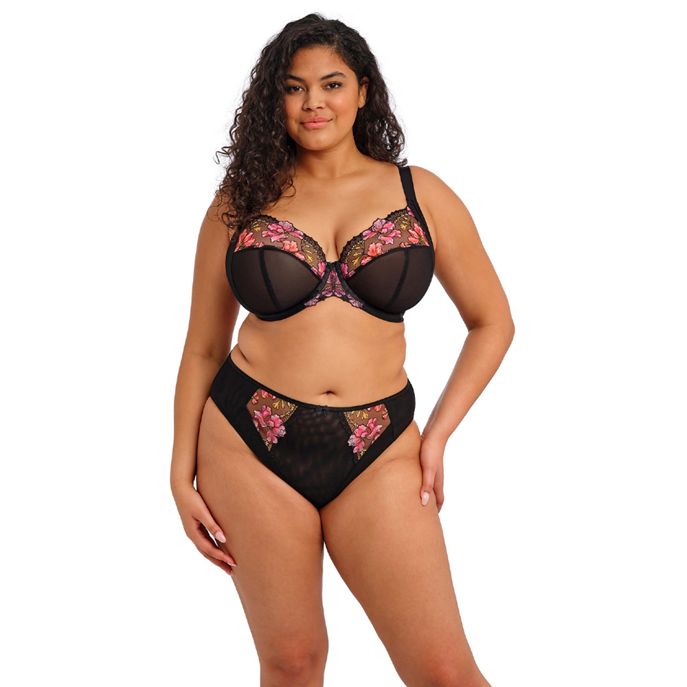 Teagan Underwire Plunge Bra Rainbow