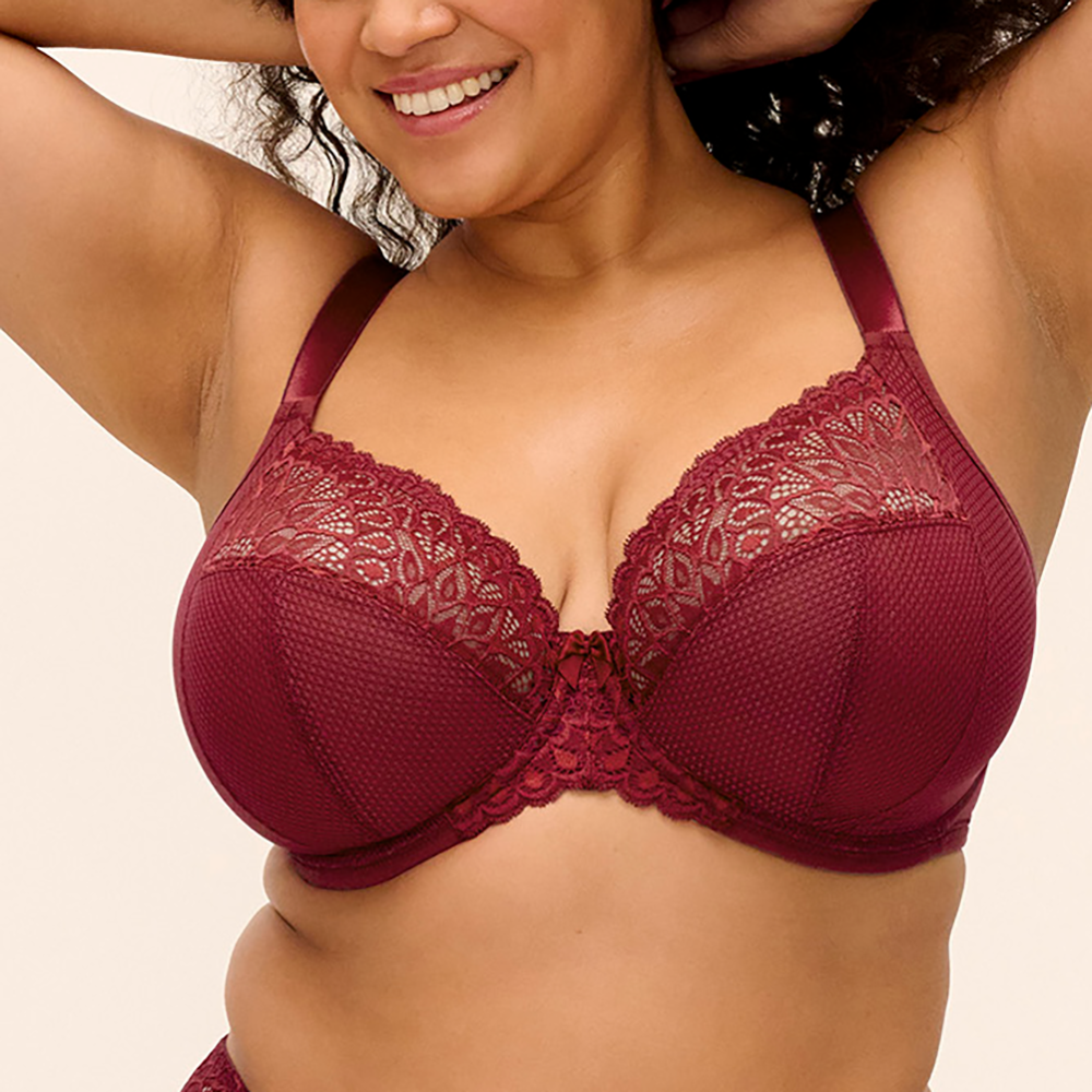 Tiernie Stretch Plunge Bra Tibetan Red EL303334