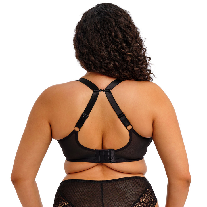 Tiernie Underwire Plunge Bra Black