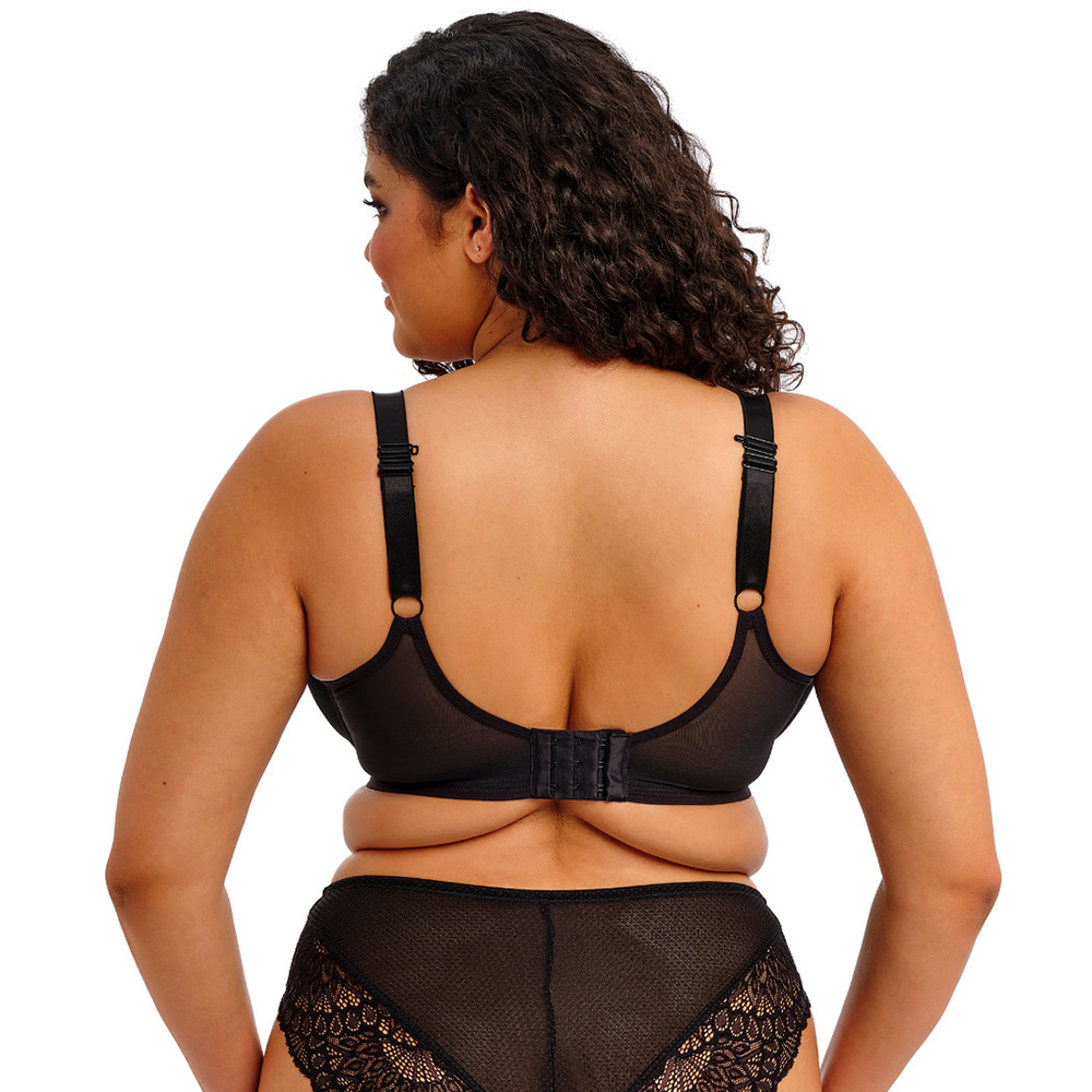 Tiernie Underwire Plunge Bra Black