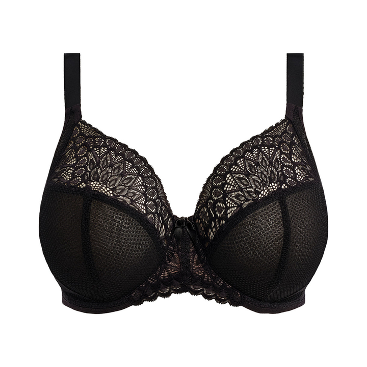 Tiernie Underwire Plunge Bra Black