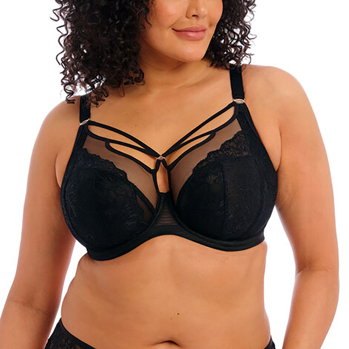 Brianna Underwire Plunge Bra Black