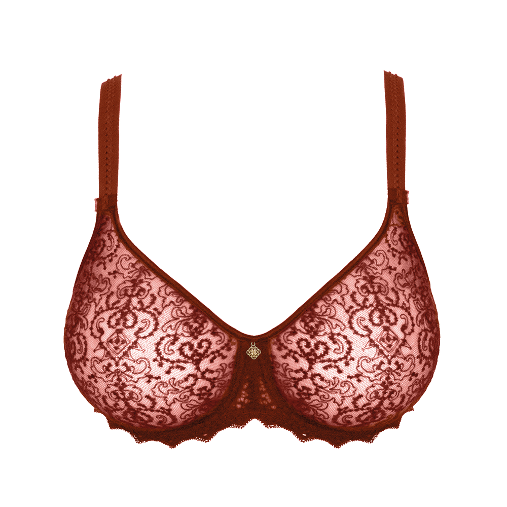 Cassiopee Invisible Full Cup Bra Cuivre Dore