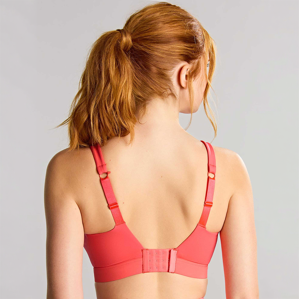 Endurance Wired Sports Bra Grapefruit