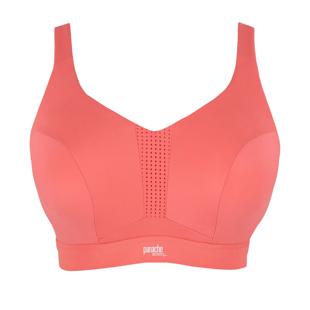 Endurance Wired Sports Bra Grapefruit