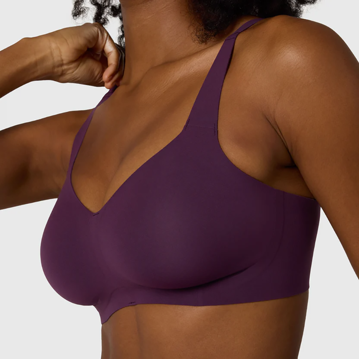 Beyond Wireless Bra Plum