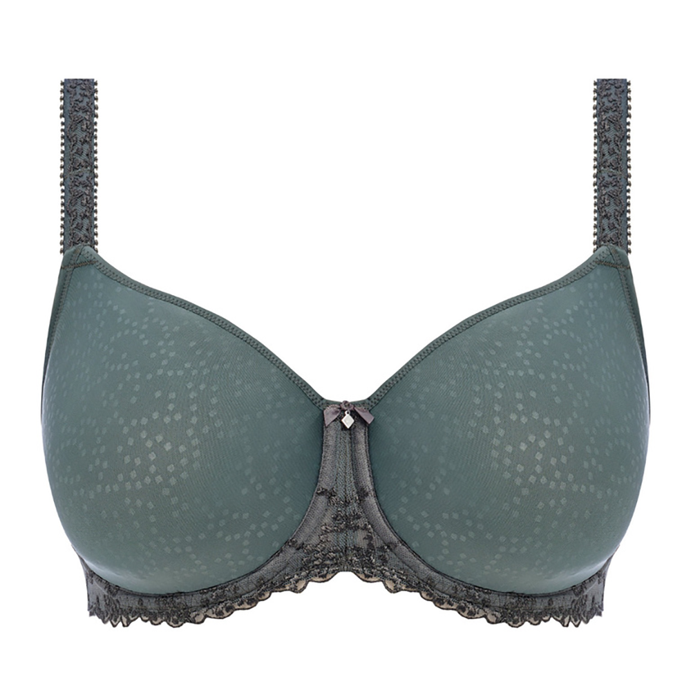 Ana Underwire Molded Spacer Bra Olive