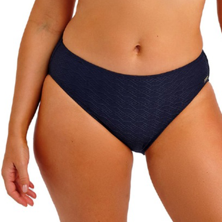 Azores Midnight Mid Rise Bikini Brief