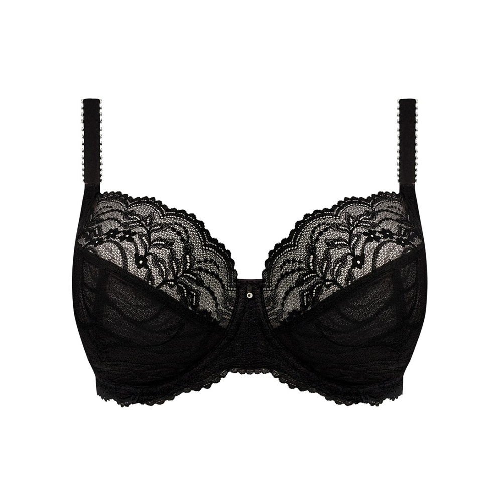 Cesile Underwire Side Support Bra Black