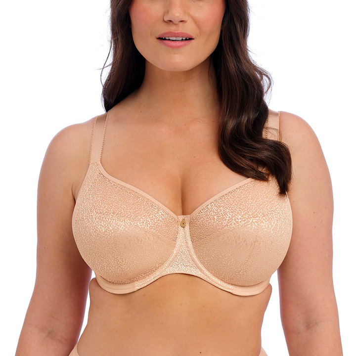 Demure Underwire Non Padded Bra Natural Beige