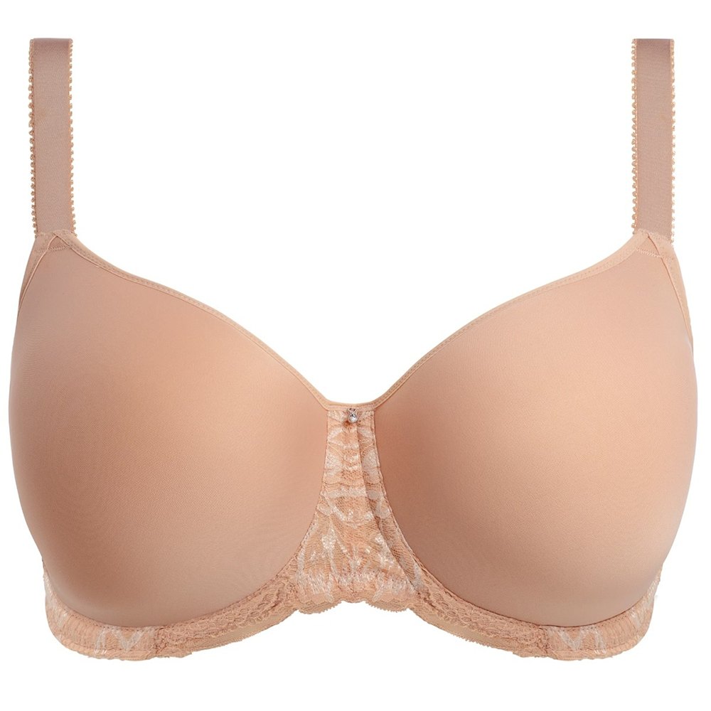 Emmaline Underwire Molded Spacer Bra Natural Beige
