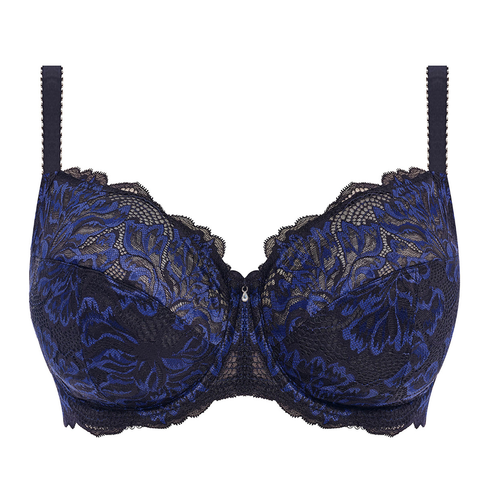 Emmaline Underwire Side Support Bra Midnight