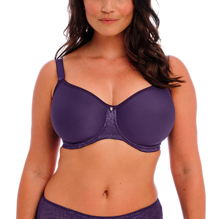 Envisage Underwire Molded Spacer Bra Purple Velvet