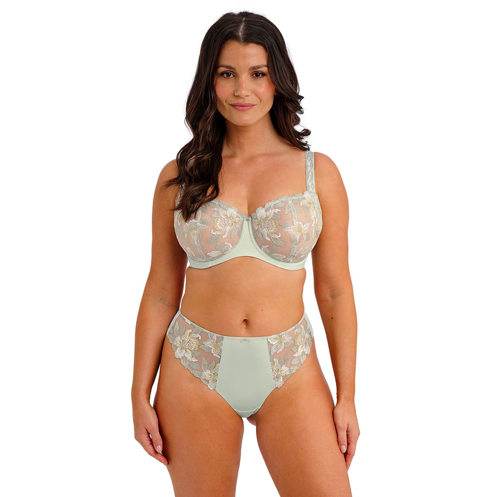 Magdalena Thong Vintage Green