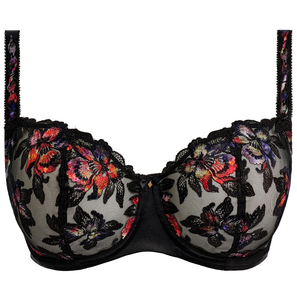 Magdalena Underwire Balconette Bra Noir