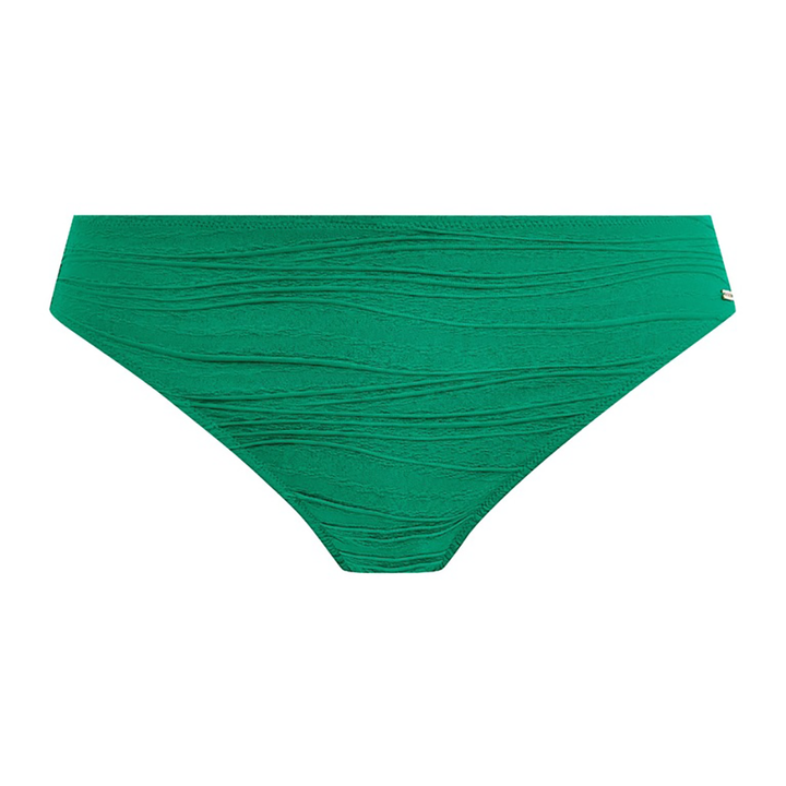 Beach Waves Mid Rise Bikini Brief Tourmaline