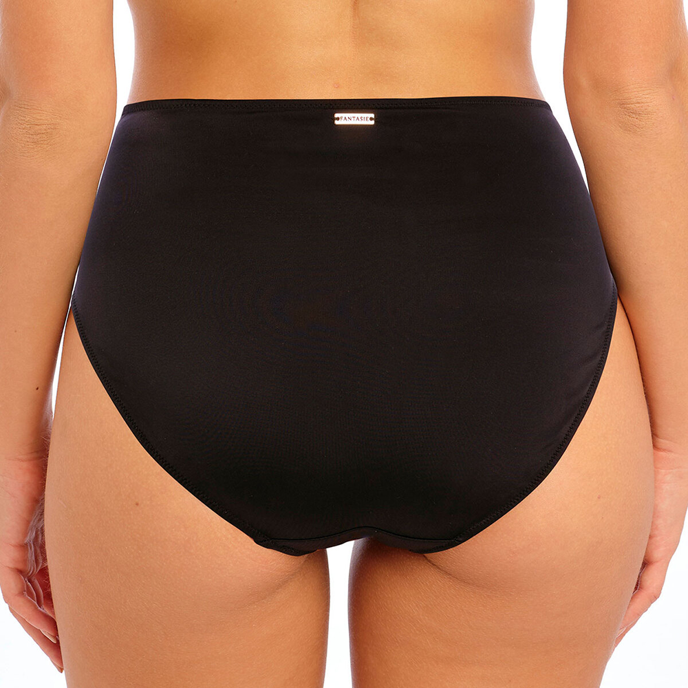 East Hampton High Waist Bikini Brief Black