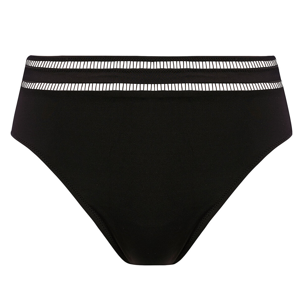 East Hampton High Waist Bikini Brief Black
