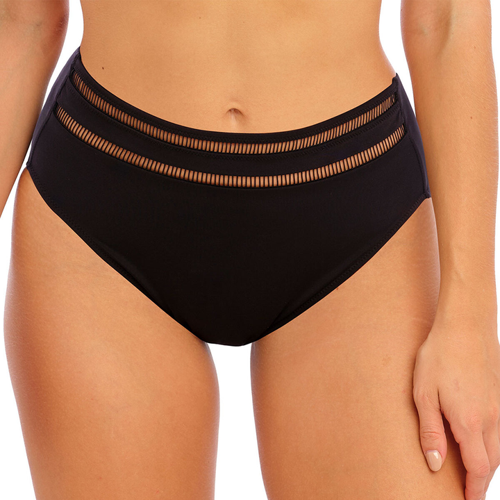 East Hampton High Waist Bikini Brief Black
