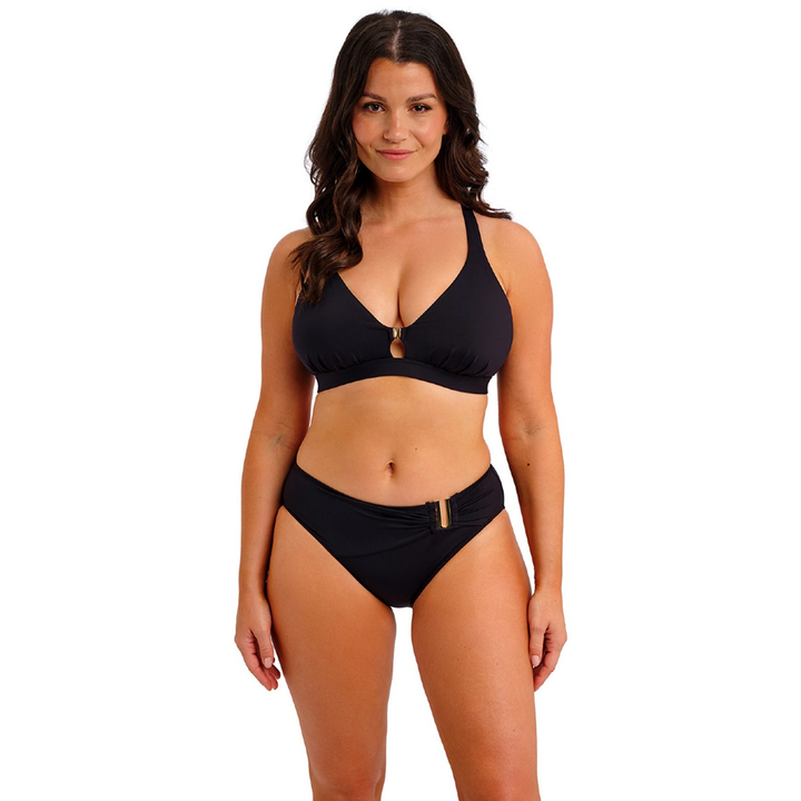 Merissa Mid Rise Bikini Brief Black