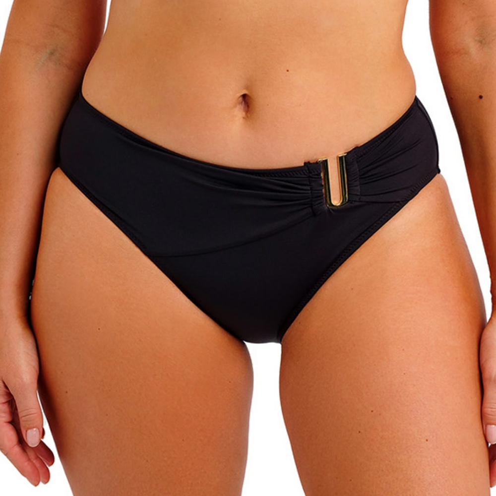Merissa Mid Rise Bikini Brief Black
