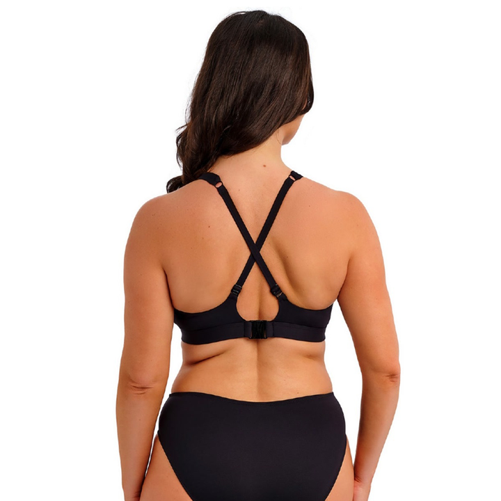 Merissa Non Wired Triable Bikini Top Black