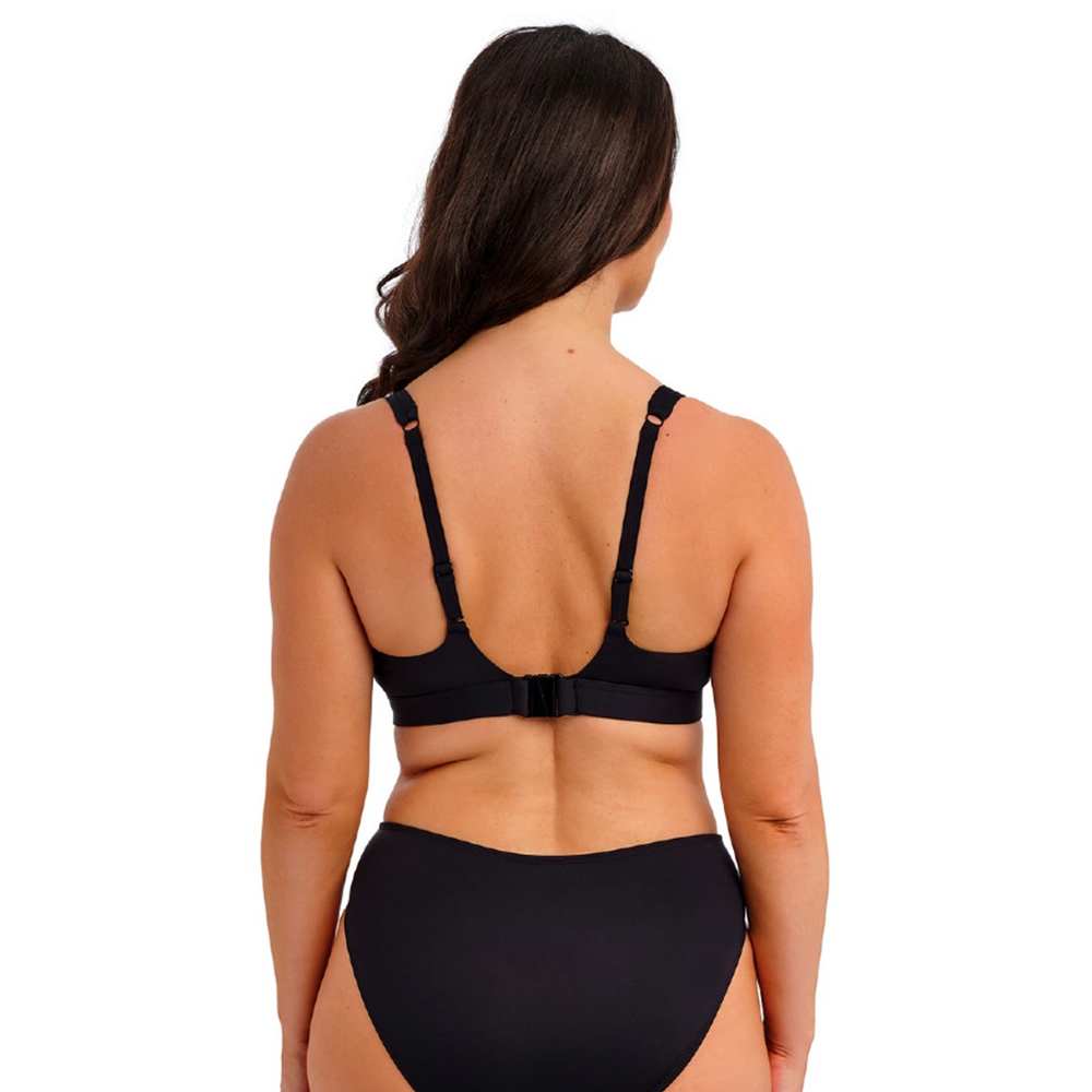 Merissa Non Wired Triable Bikini Top Black