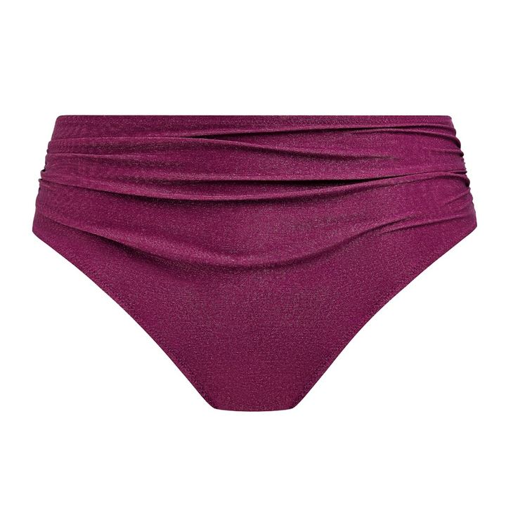 Paros Coast Full Bikini Brief Berry Shimmer