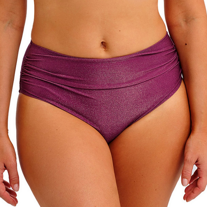 Paros Coast Full Bikini Brief Berry Shimmer