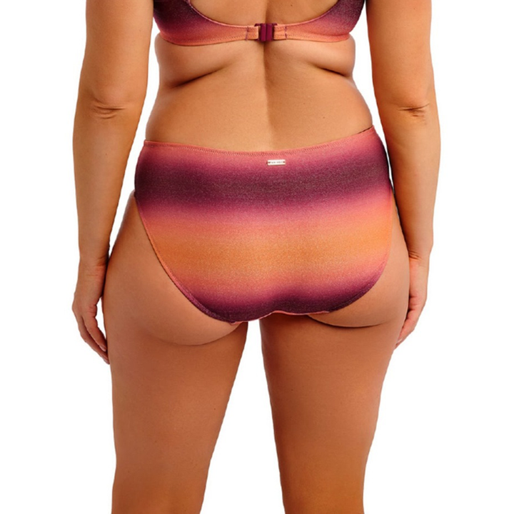 Paros Coast Mid Rise Bikini Brief Sunset Glow