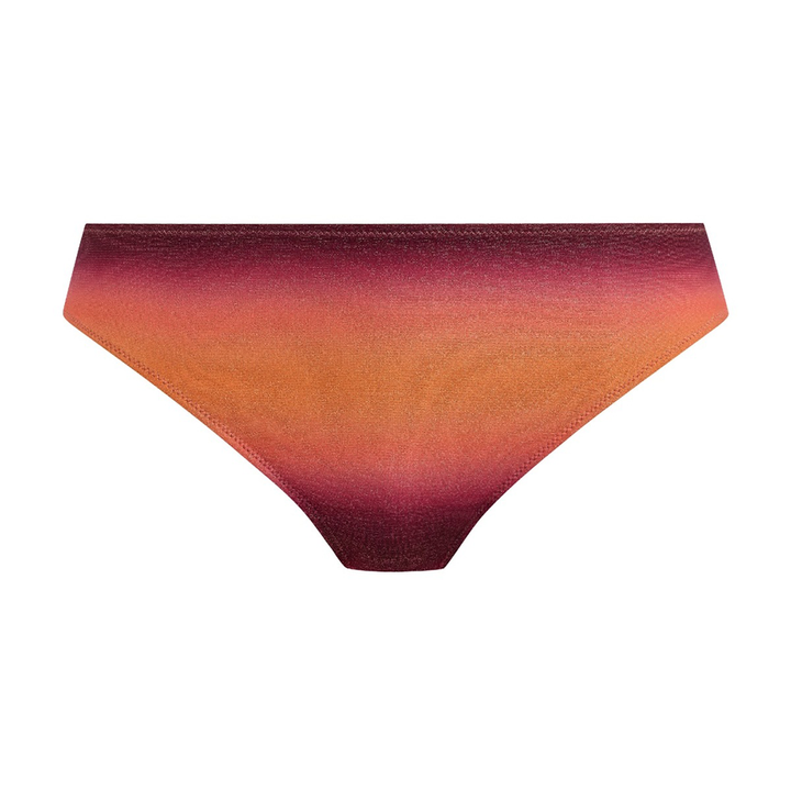 Paros Coast Mid Rise Bikini Brief Sunset Glow