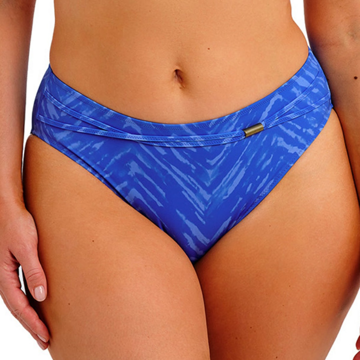 Punta Mita Mid Rise Bikini Brief Sapphire