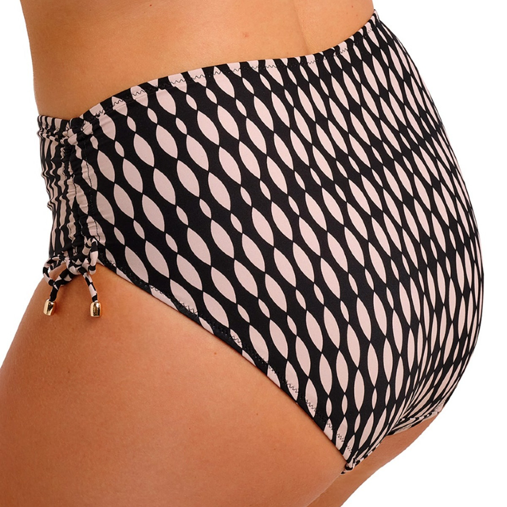 Shell Bay High Waist Bikini Brief Desert Blush