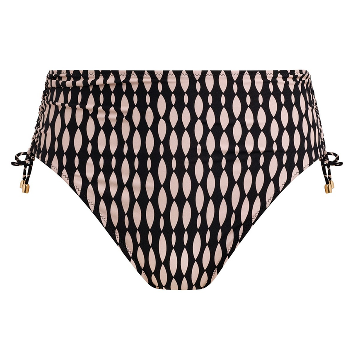 Shell Bay High Waist Bikini Brief Desert Blush
