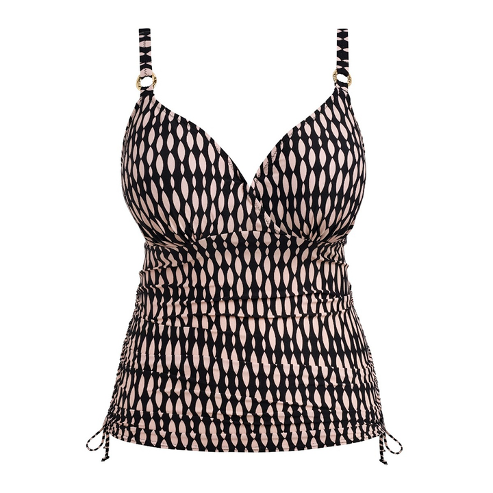 Shell Bay Underwire Tankini Top Desert Blush