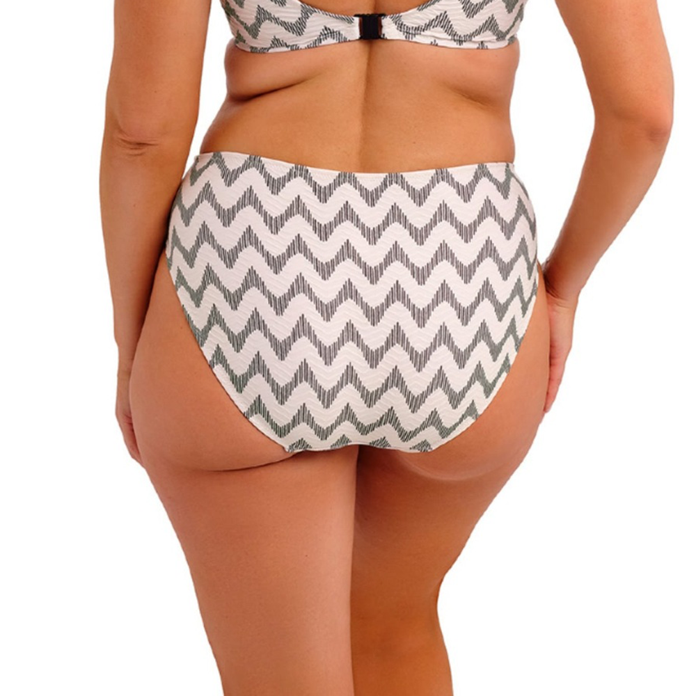 Vanuatu Mid Rise Bikini Brief Creme Noire