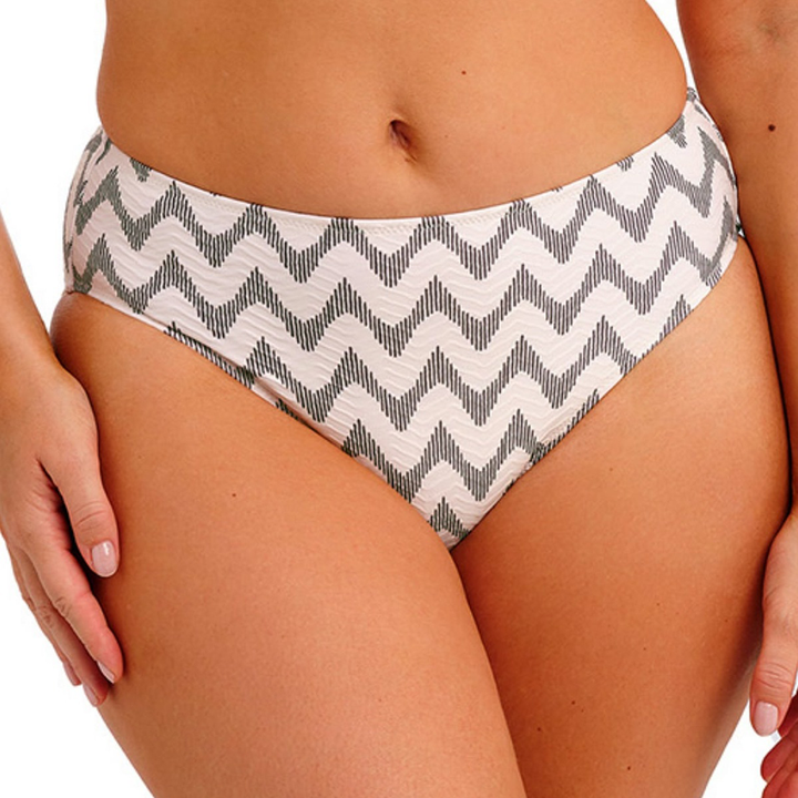 Vanuatu Mid Rise Bikini Brief Creme Noire