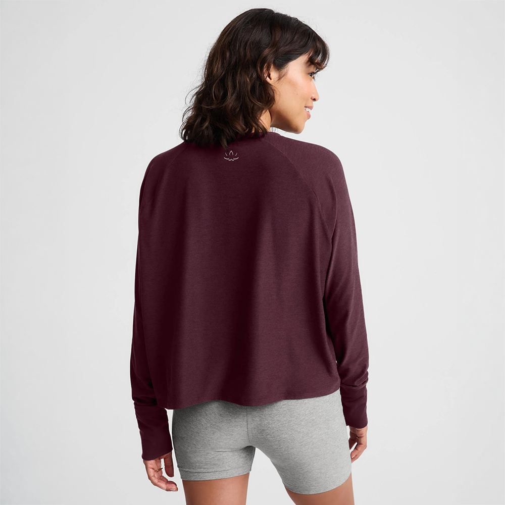 Featherweight Daydreamer Pullover Cabernet