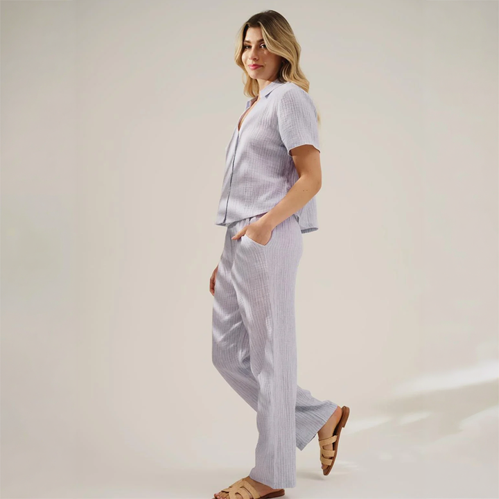 Coastal PJ Set Stripe