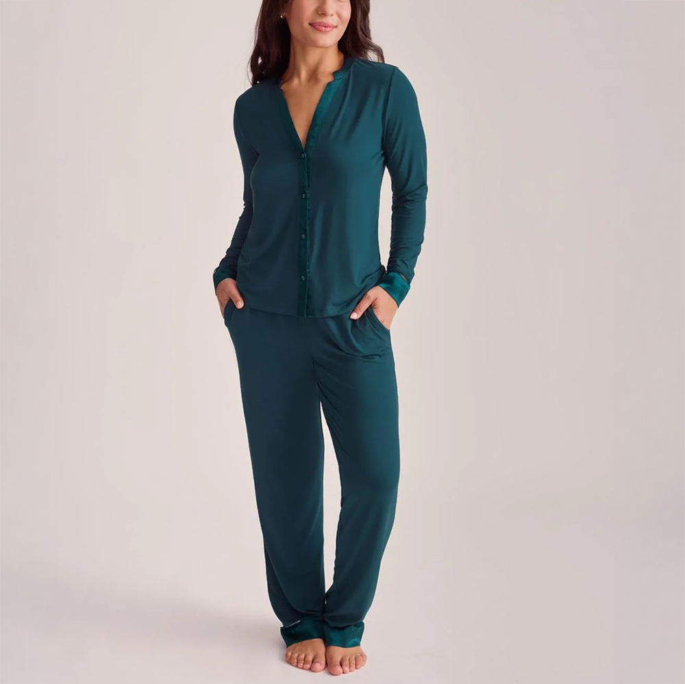 Tuxedo PJ Set Deep Spruce 6140